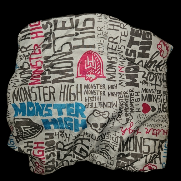 2013 y2k monster high twin bed fitted sheet or diy craft material decor - Picture 2 of 4